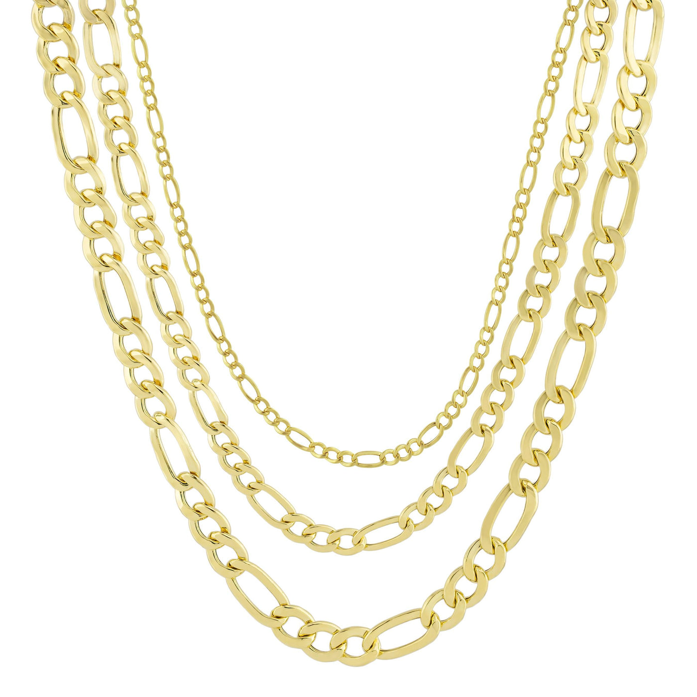 Figaro Chains for Men - bayamjewelry