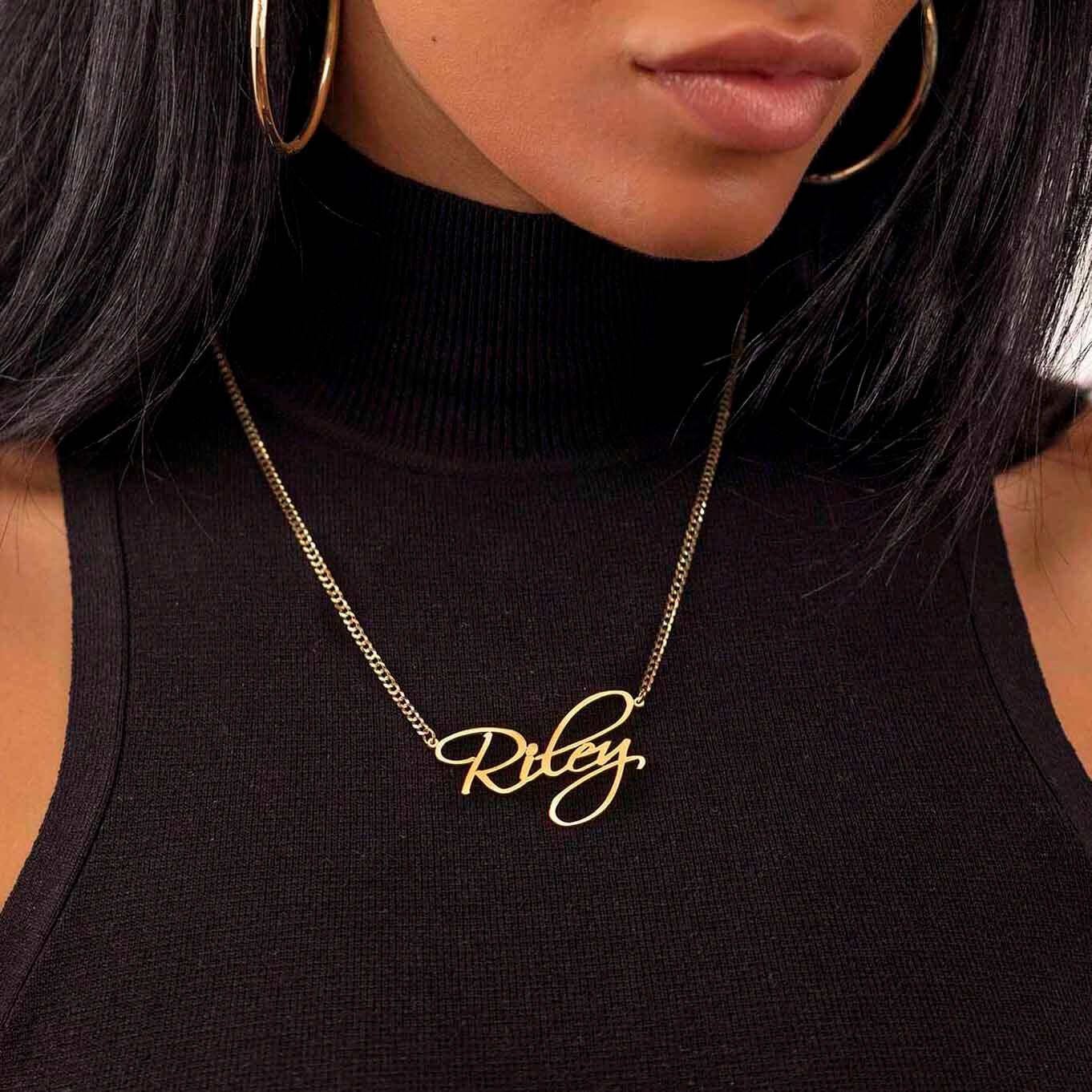 What Length Should I Get My Name-Plated Necklace? - bayamjewelry