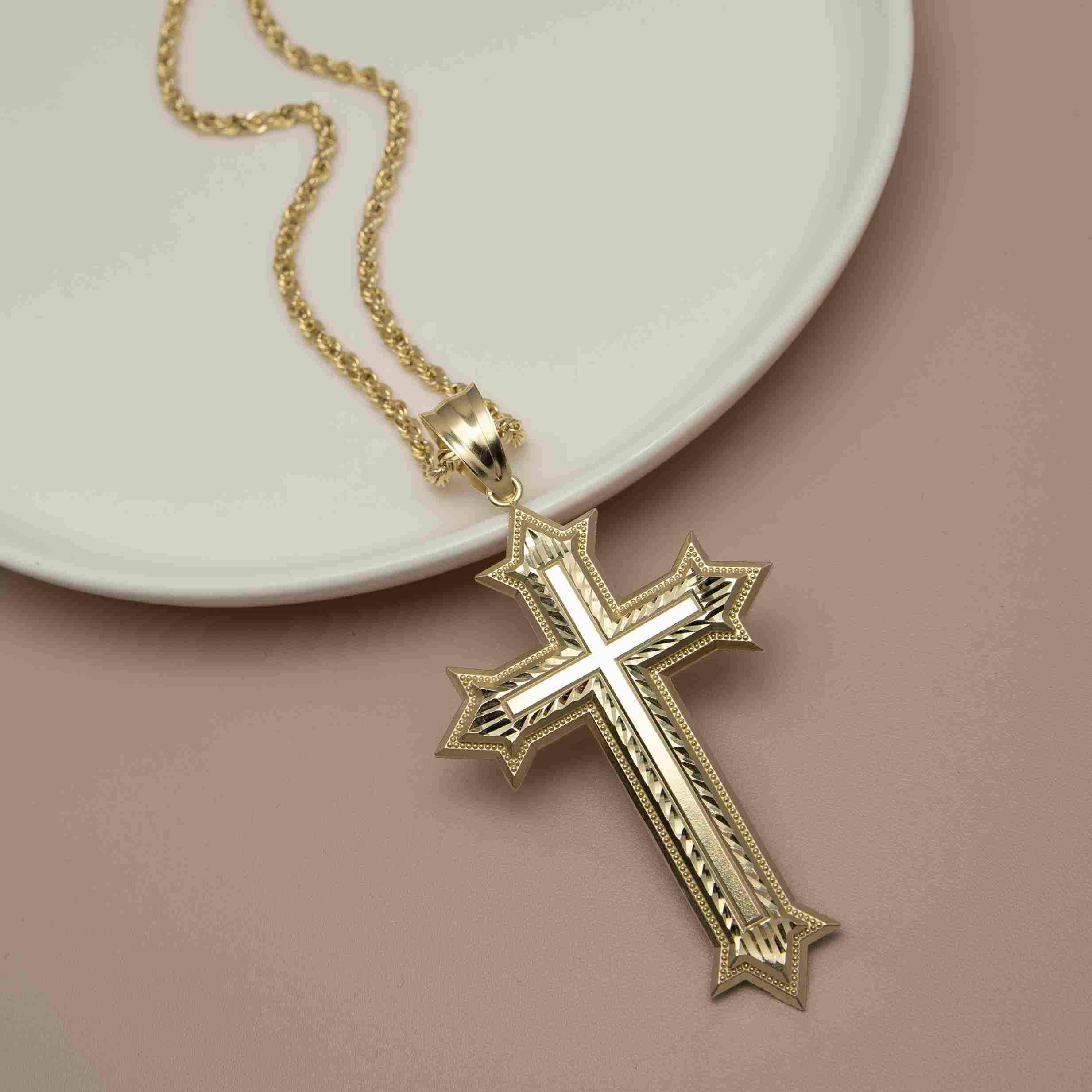 Cross Pendants | Real Gold Jewelry | Bayam Jewelry