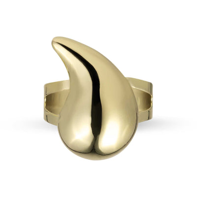 Teardrop Ring 10K Yellow Gold