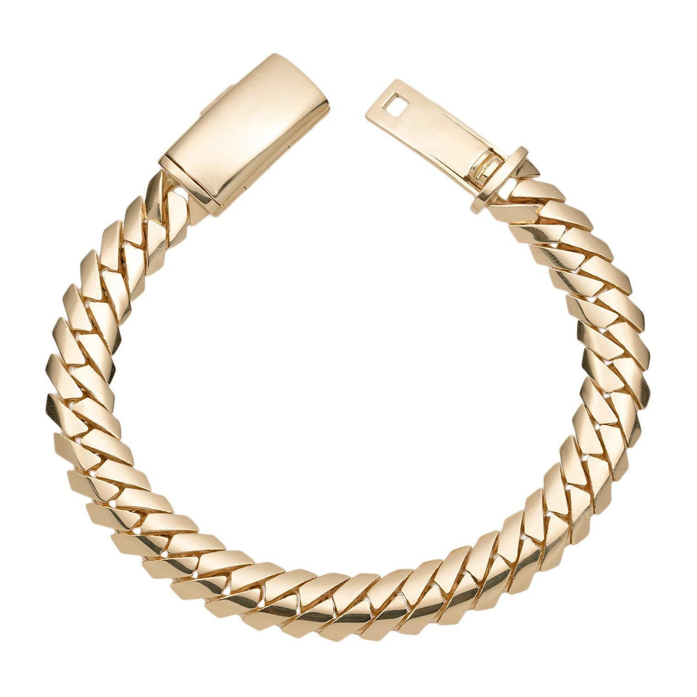 CUBAN LINK BRACELETS 14K 11mm TO 14mm – Gold Miner Jewelry