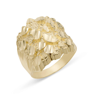 Gold Nugget Ring | Real Gold Jewelry | Bayam Jewelry