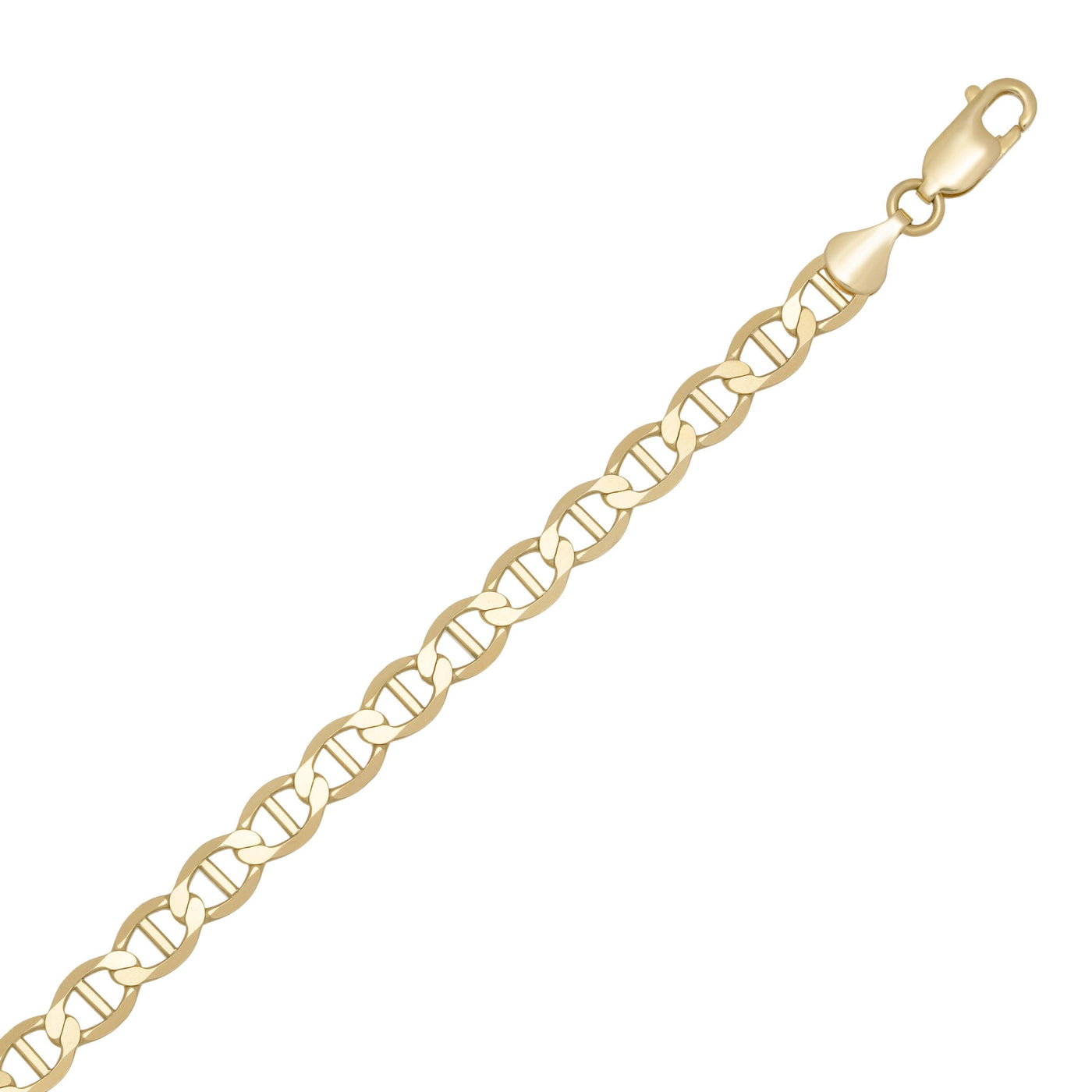 Mariner Link Bracelet 14K Yellow Gold - Solid - bayamjewelry