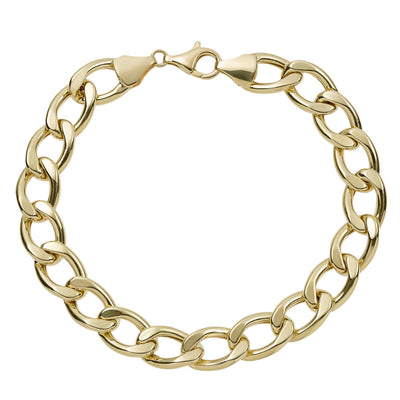 Miami Link Curb Bracelet 10K Yellow Gold - Hollow - bayamjewelry