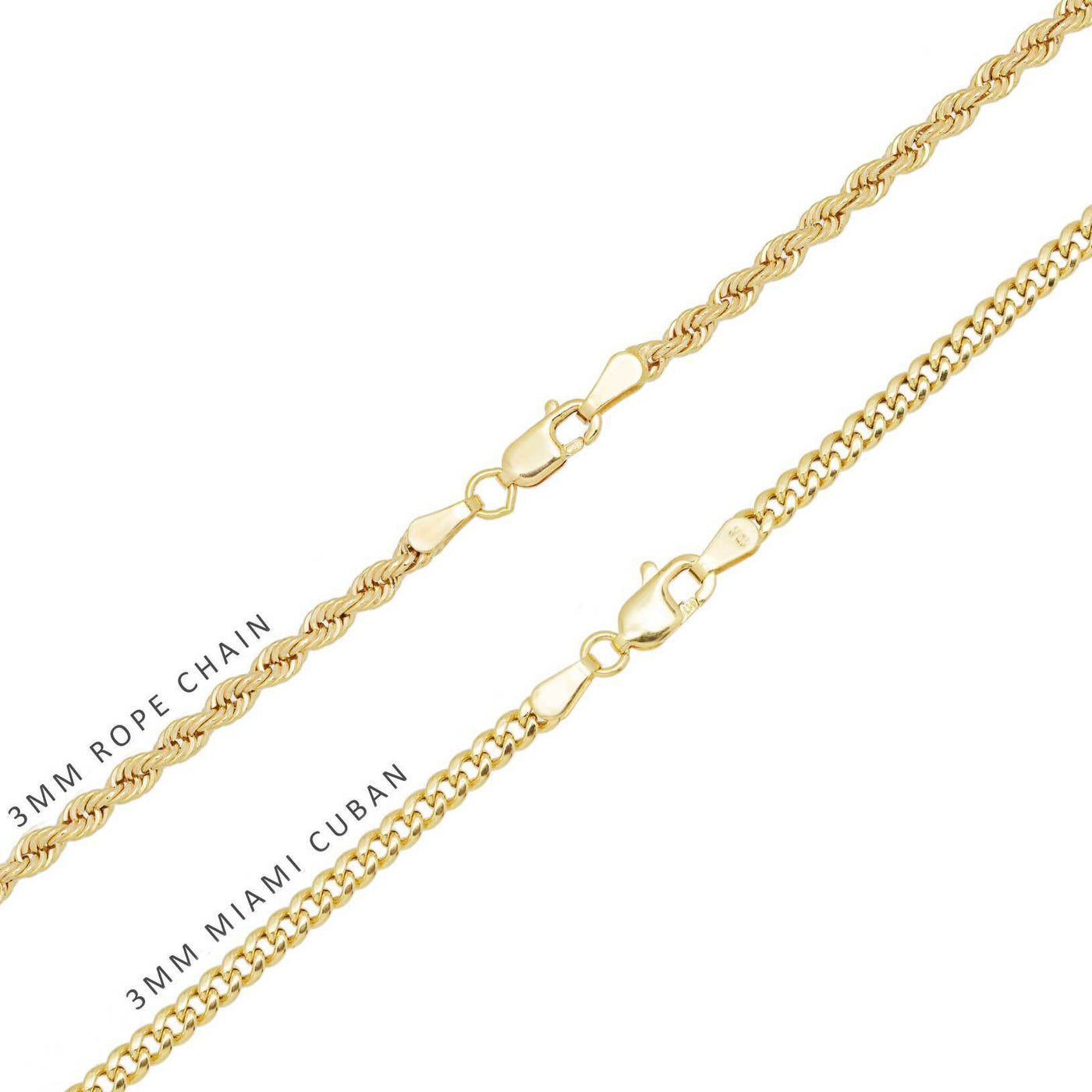 Roaring Lion Head Crown Pendant & Chain Necklace Set 10K Yellow Gold