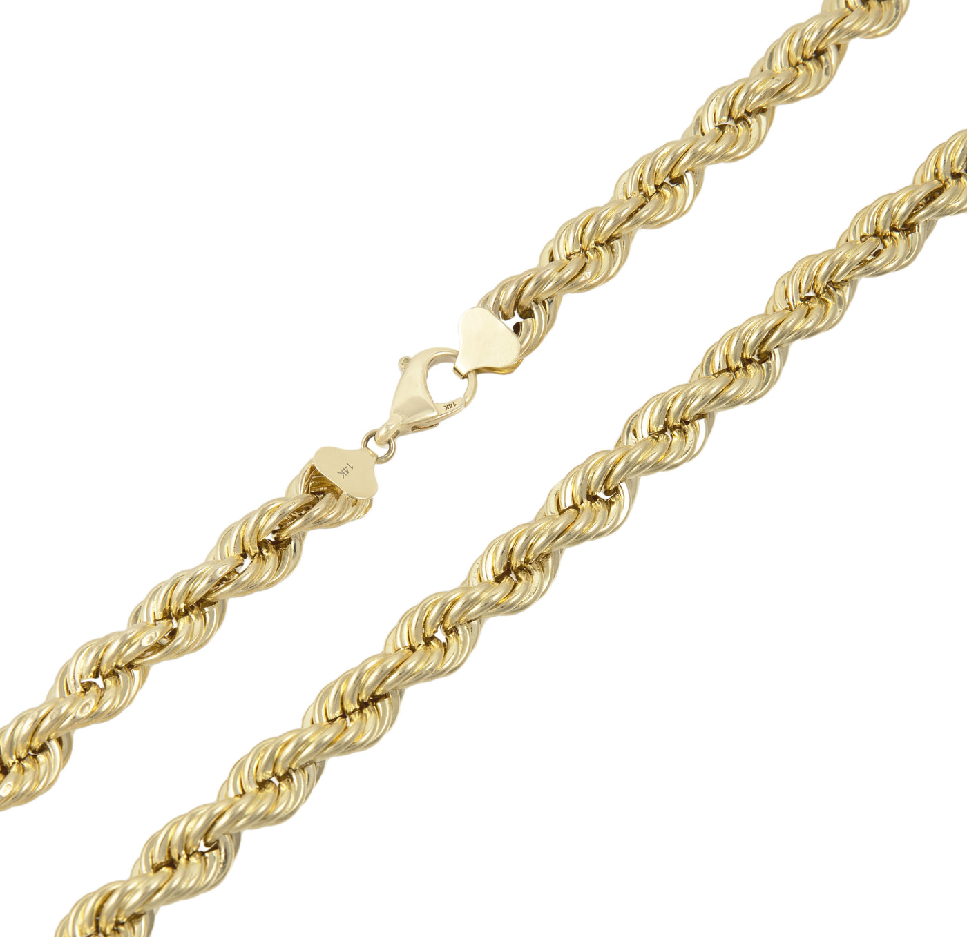 Women's Rope Chain 14K Yellow Gold - Hollow