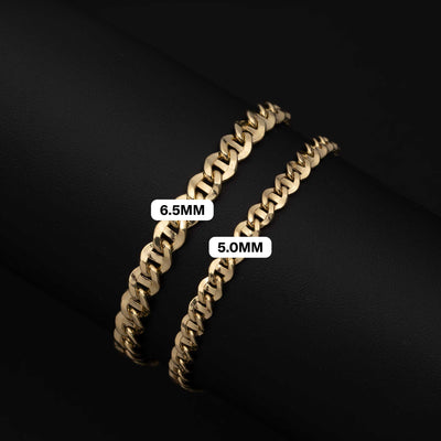 Women's Mariner Link Bracelet 14K Yellow Gold - Hollow