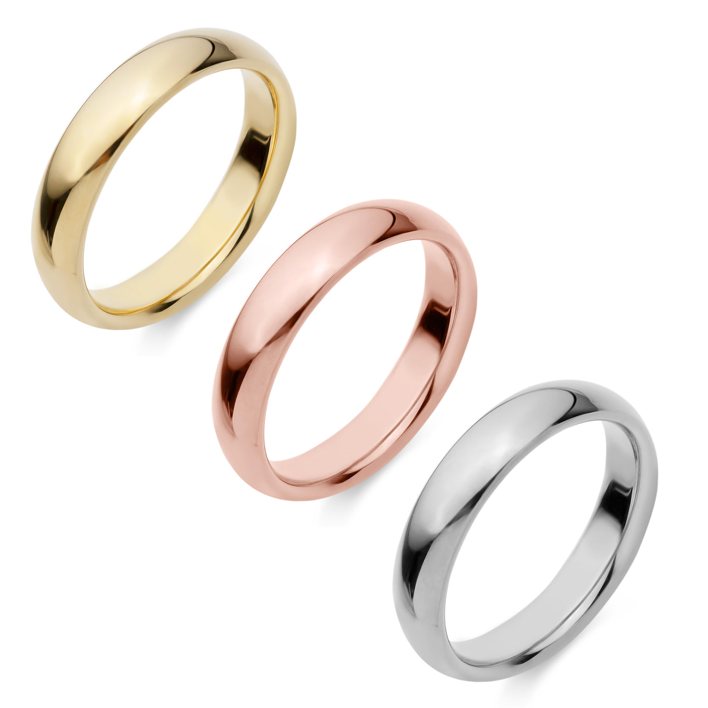 Classic Comfort Fit Wedding Band Gold - Solid