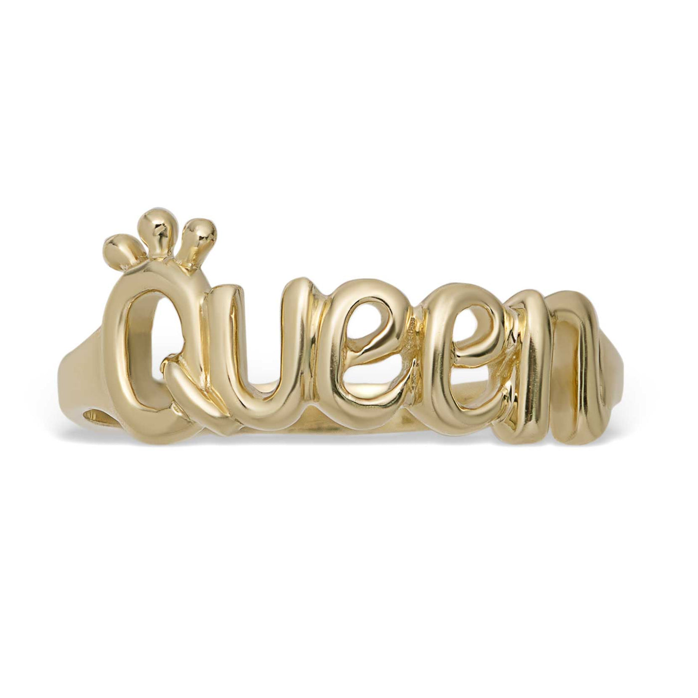 Women's Queen Ring 10K Yellow Gold